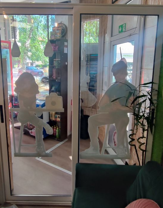 Алуминиева дограма - двойно плъзгане и параван