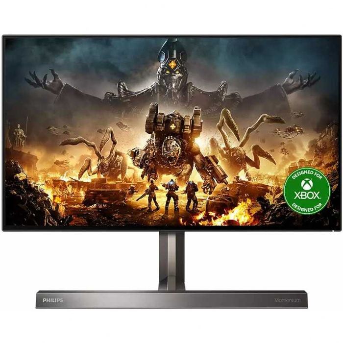 Monitor 4K LED Philips Gaming 279M1RV 27 inch UHD IPS 1 ms 144 Hz USB-C HDR G-Sync Compatible Ambiglow