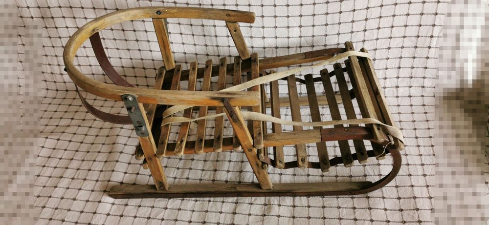 Сани. Деревянные.Старинные. Ретро.