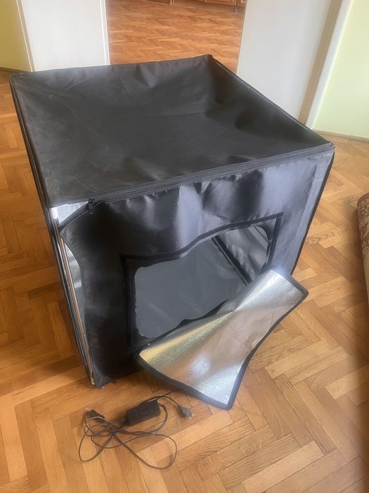 Cub foto profesional (ligtbox) LED – fotografie produse