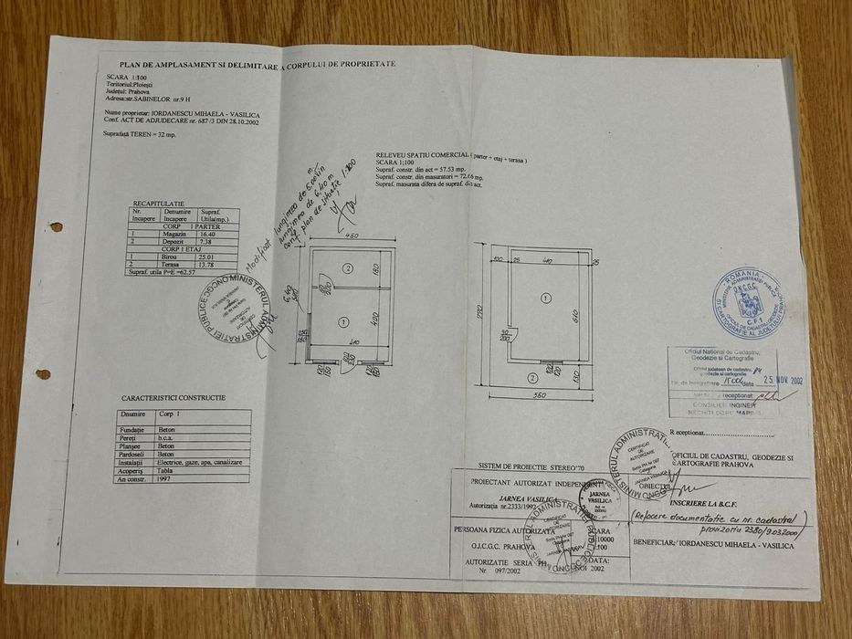 Vand spatiu comercial stradal operational