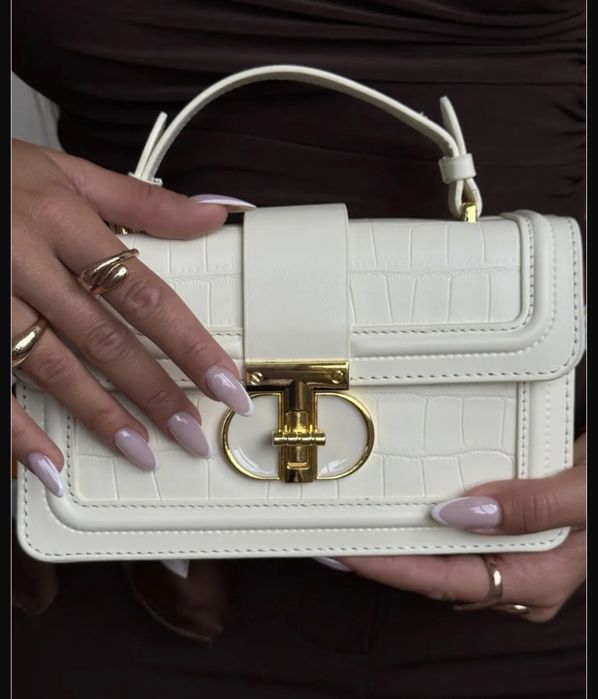 Сумки женские модные белые