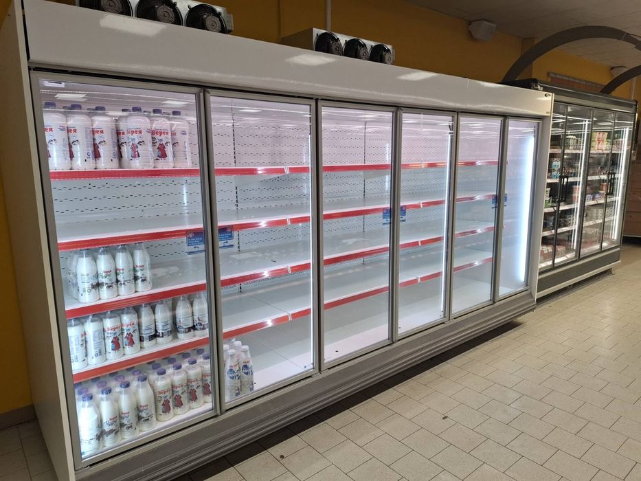 Крайстенна хладилна витрина Linde Monaxis с вграден хладилен агрегат