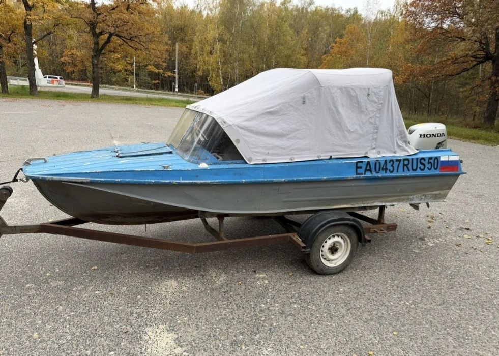 Продаётся катер Казанка 5м3 с мотором Honda 50