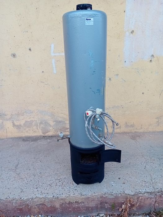 Бойлер на дърва!