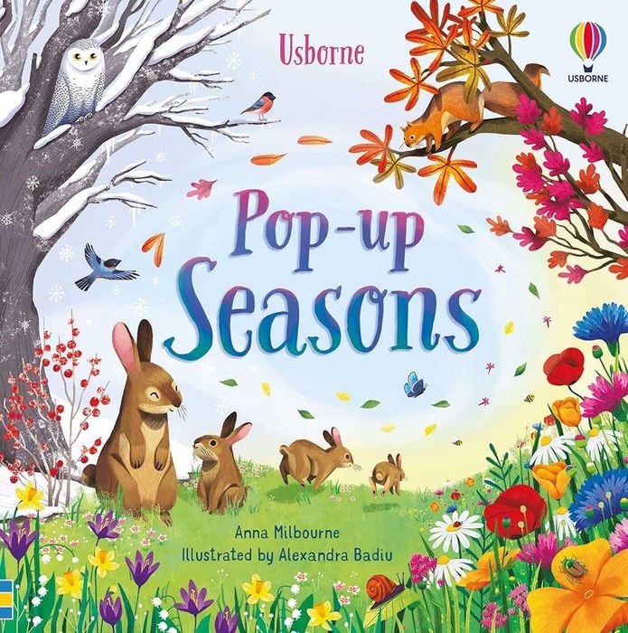 Pop-up Seasons for kids in english