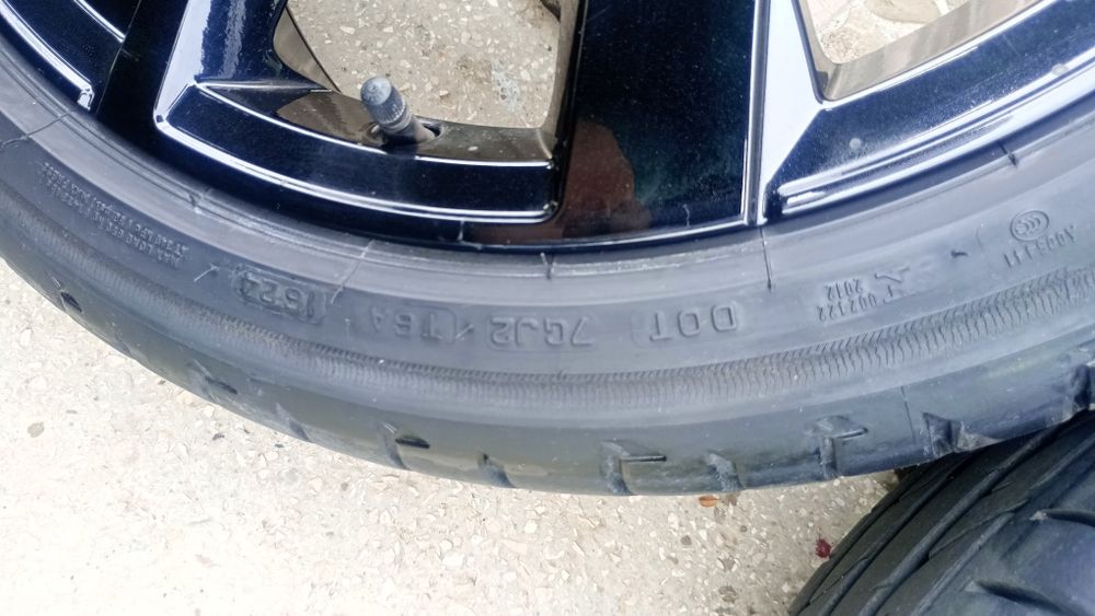 vand jante pe 19 R- line style vw  passat model misano black gloss