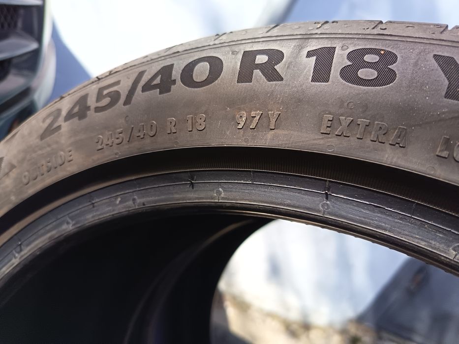 Anvelope vara 245 40 18 continental 2023 5.2mm