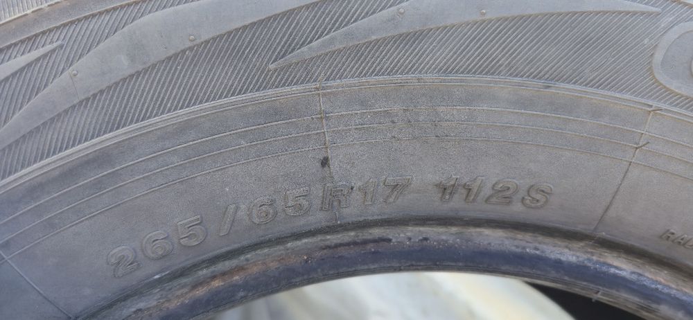 Резина Yokohama 265×65 r 17
