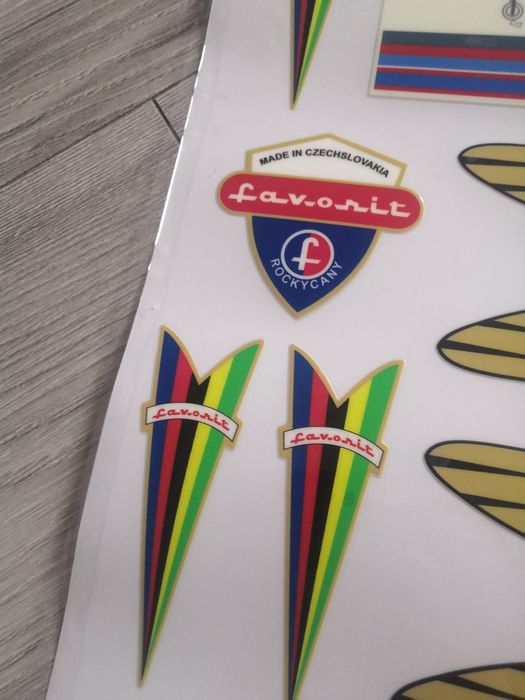 Stickere bicicleta vechi / Pegas/Tohan /Diamant /Favorit