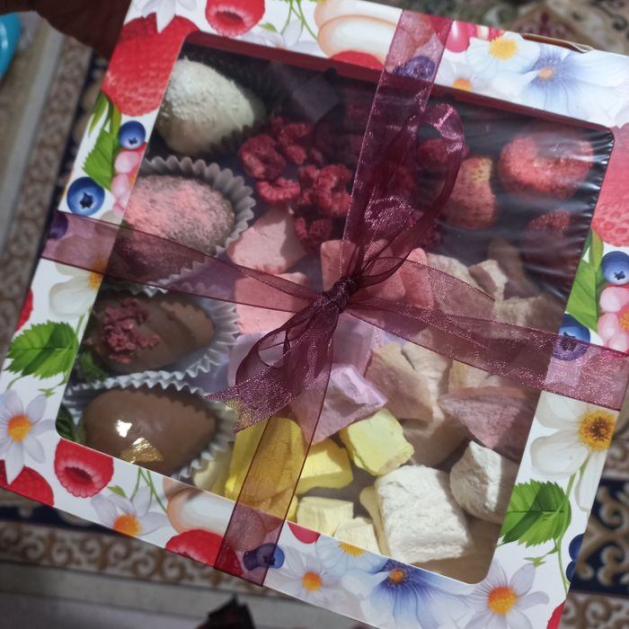 Сублимированные фрукты и мароженное