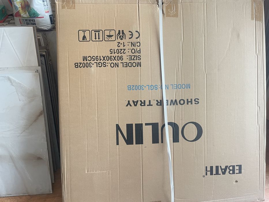 Душевой поддон новый в упаковке