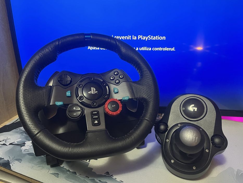 Volan si schimbator Logitech G29 Driving Force fara pedale