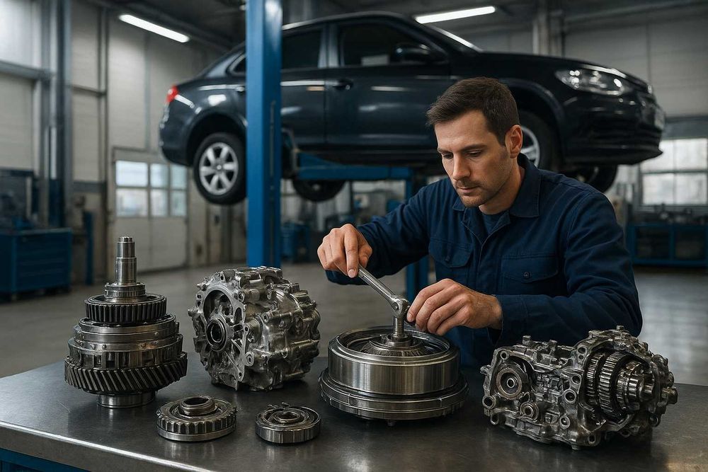 Avtomat karopka (robot, variyator, mexanika) ta’miri 24/7