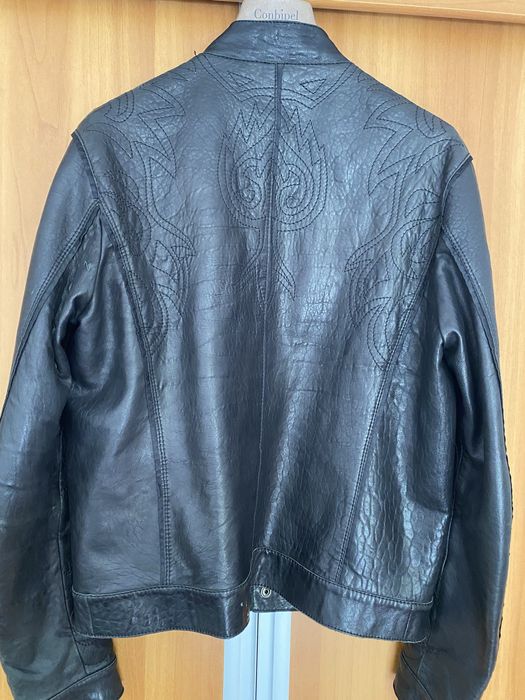 Geaca piele Roberto Cavalli L