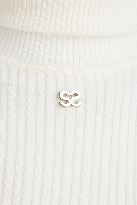 Sandro Paris блузи поло с емблема с логото