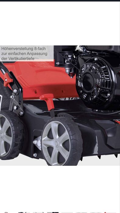 Бензинов Аератор за трева Scheppach SC55P / Моторен Скарификатор -НОВ