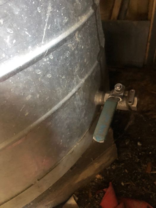 Vas inox cu cana pentru fructe sau alte intrebuintari