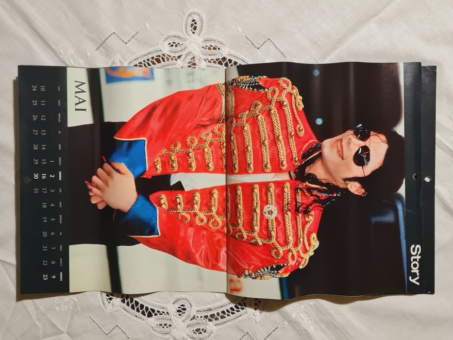 Calendar 2010 Michael Jackson nou, 12 postere colectie