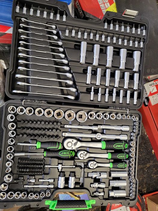 Trusa scule 216.Trusa chei 216 pcs-Spania JBM-Noi-Garantie PROFI