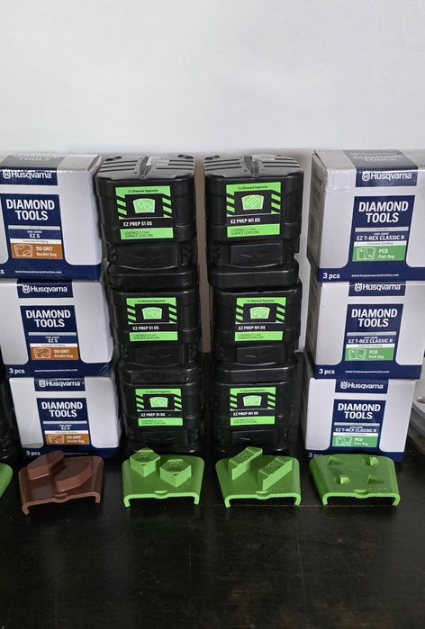 Discuri segmenti plăcute diamant slefuit beton htc diamatic  husqvarna