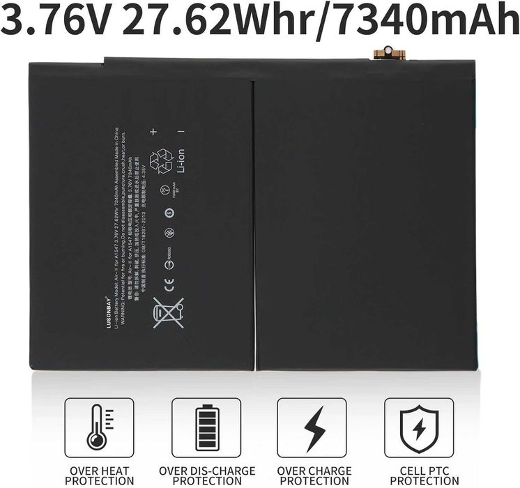 A1547 Литиево-полимерна батерия, съвместима с Apple iPad 6 iPad Air 2 iPad Air 2 WiFi A1547 A1566