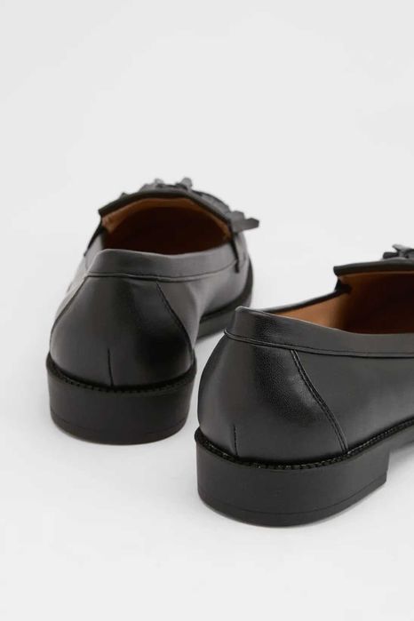 Dorothy Perkins черни wide fit лоуфъри - размер 38
