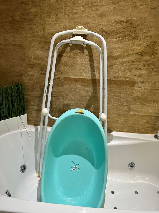 Бебешка Вана с подложка и стойка