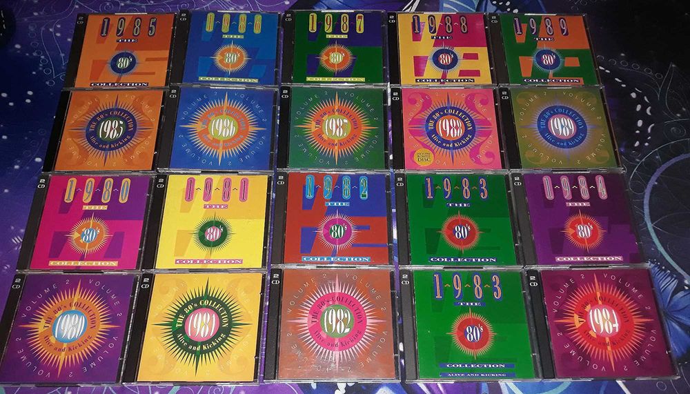 The 80's Collection (TimeLifeMusic) - Set Complet 40 CD-uri Originale