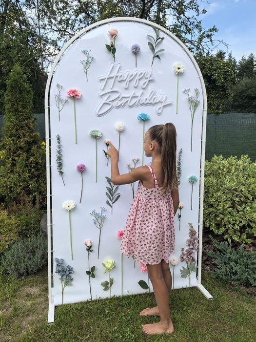 Банеры цветы надписи цифры