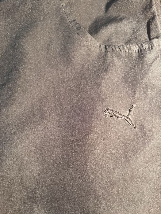 Pantaloni puma negri de fâş