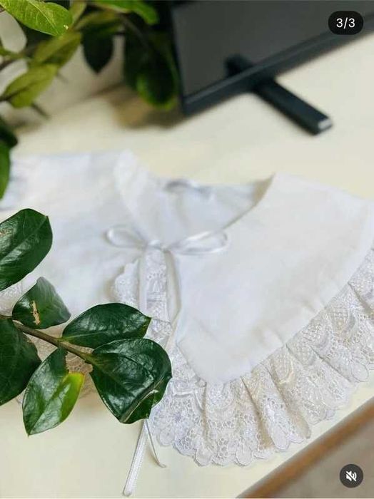 Rochie albastră cu mânecă scurtă, mărimea M, material voal subțire