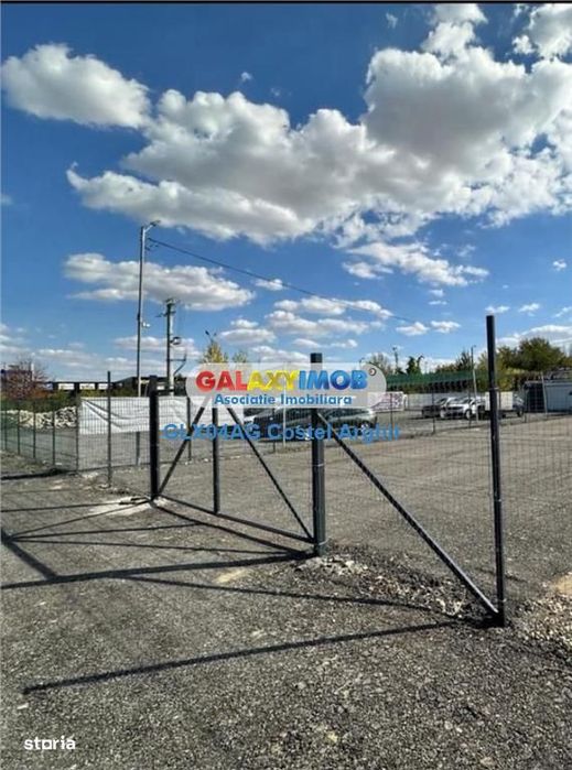 Inchiriem 1000 mp teren pentru parc auto , la DN65B