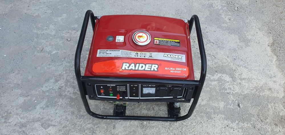 Generator benzina Raider , putere 2.8 kw, cadru metalic