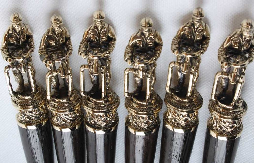 Элитный подарок для мужчин - набор шампуров "Нефтяник"