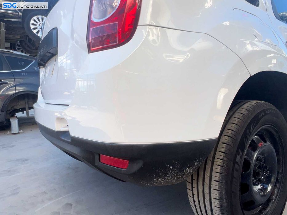 Bara Spoiler Spate Fara Locas Senzori Parcare Dacia Duster 1 HS Dacia Duster 1 2010 - 2017 Culoare Alb (imperfectiuni) [Q6676]