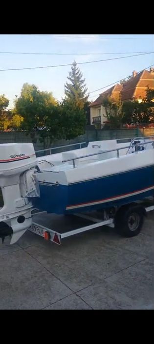 Vind barcă complecta cu motor Johnson