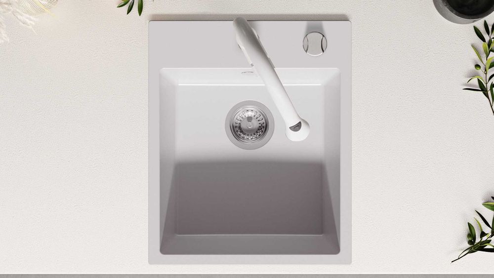 САМО 229 лв Кухненска Мивка от гранит модел РИГА XXL 430 x 500 mm