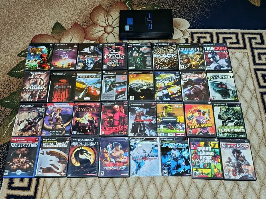 Продам playstation 2 вместе с дисками