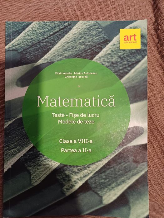 Vând cărți de matematica și limba romana!