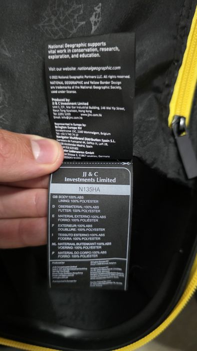 Valiză/Troller National Geographic hard-shell cu TSA lock, model premium