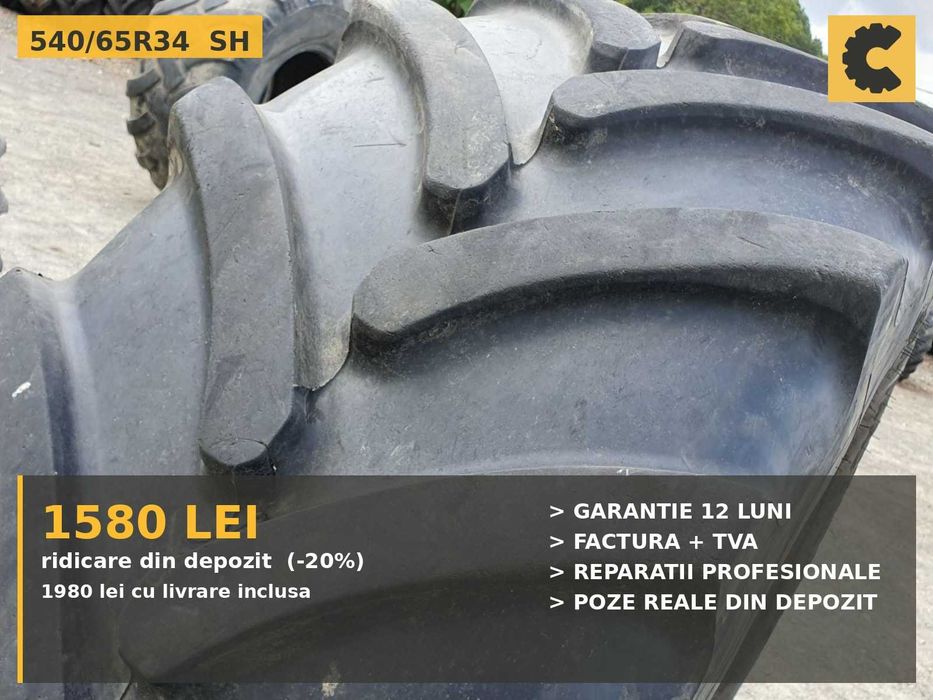 Cauciucuri 540/65R34 Firestone Anvelope Tractor SH OFERTA Garantie Factura John Deere Fendt Case IH