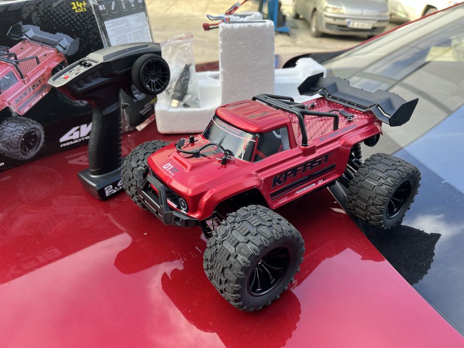 RC количка за Възрастни, 1:16 развиваща до 80км ч.