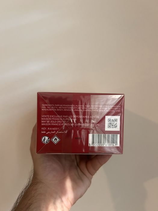 Parfum Baccarat original !