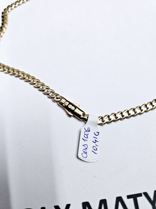Vand lant cuban din aur 14 k 10.41 g cod 1006