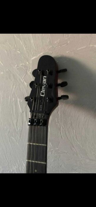 Эл гитара Clevan Floyd rose металл, блюз, огонь! . .