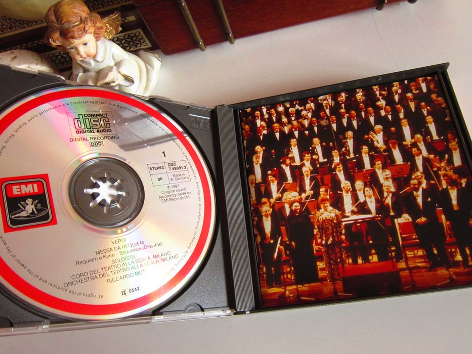 cadou rar cd Messa Da Requiem Verdi -Pavarotti R.Muti Germany 1987
