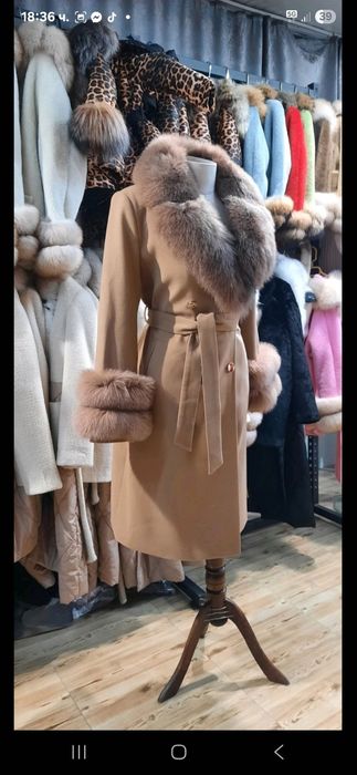 НАМАЛЕНИЕ!палта с естествен пух/палто/яке/