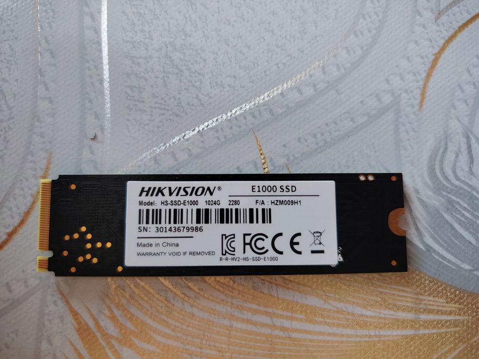 Продам  твердотельный SSD M2