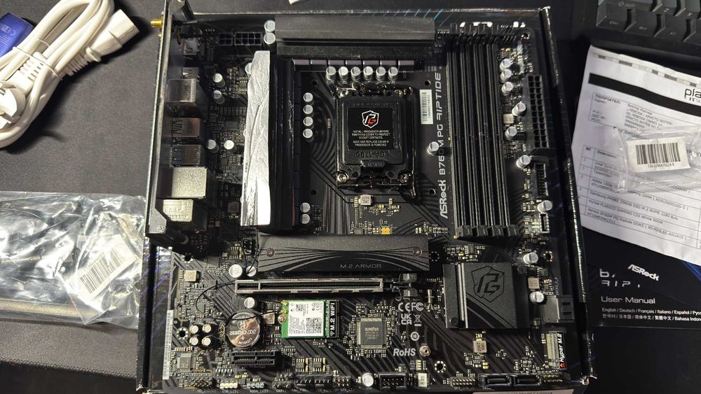 Asrock B760M PG Riptide motherboard дънна платка